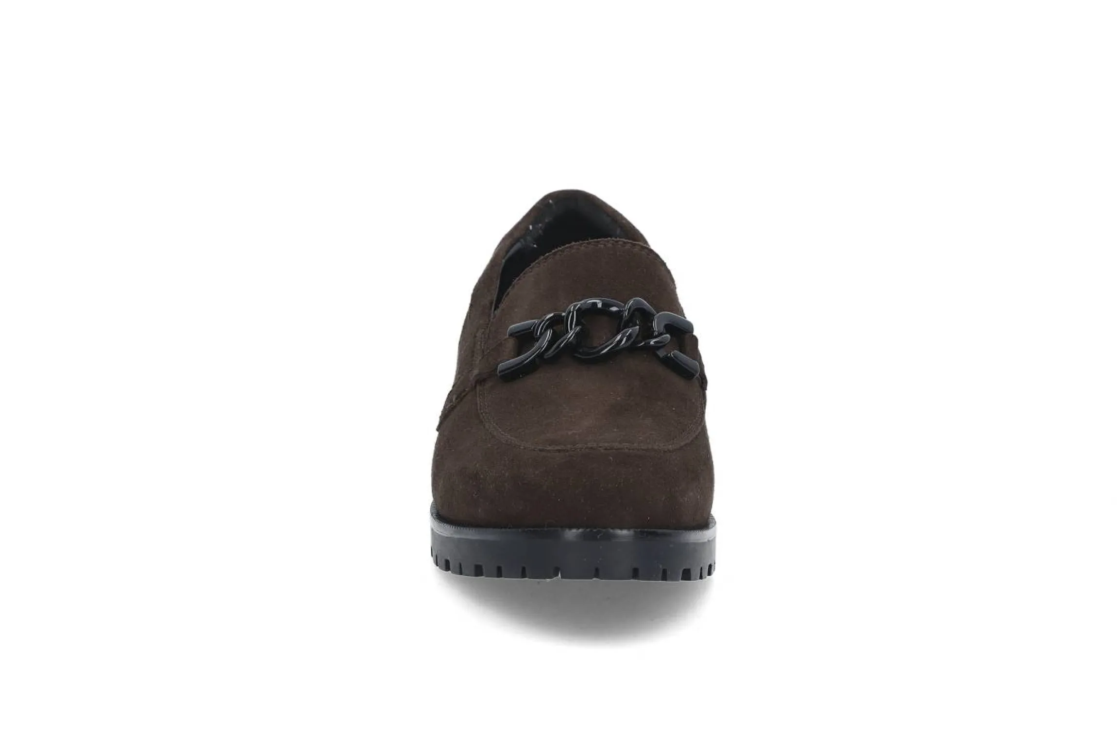 Bekväma loafers i mocka