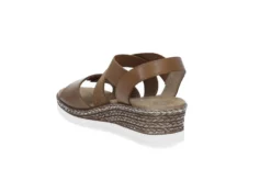 Bekväm sandal i läder