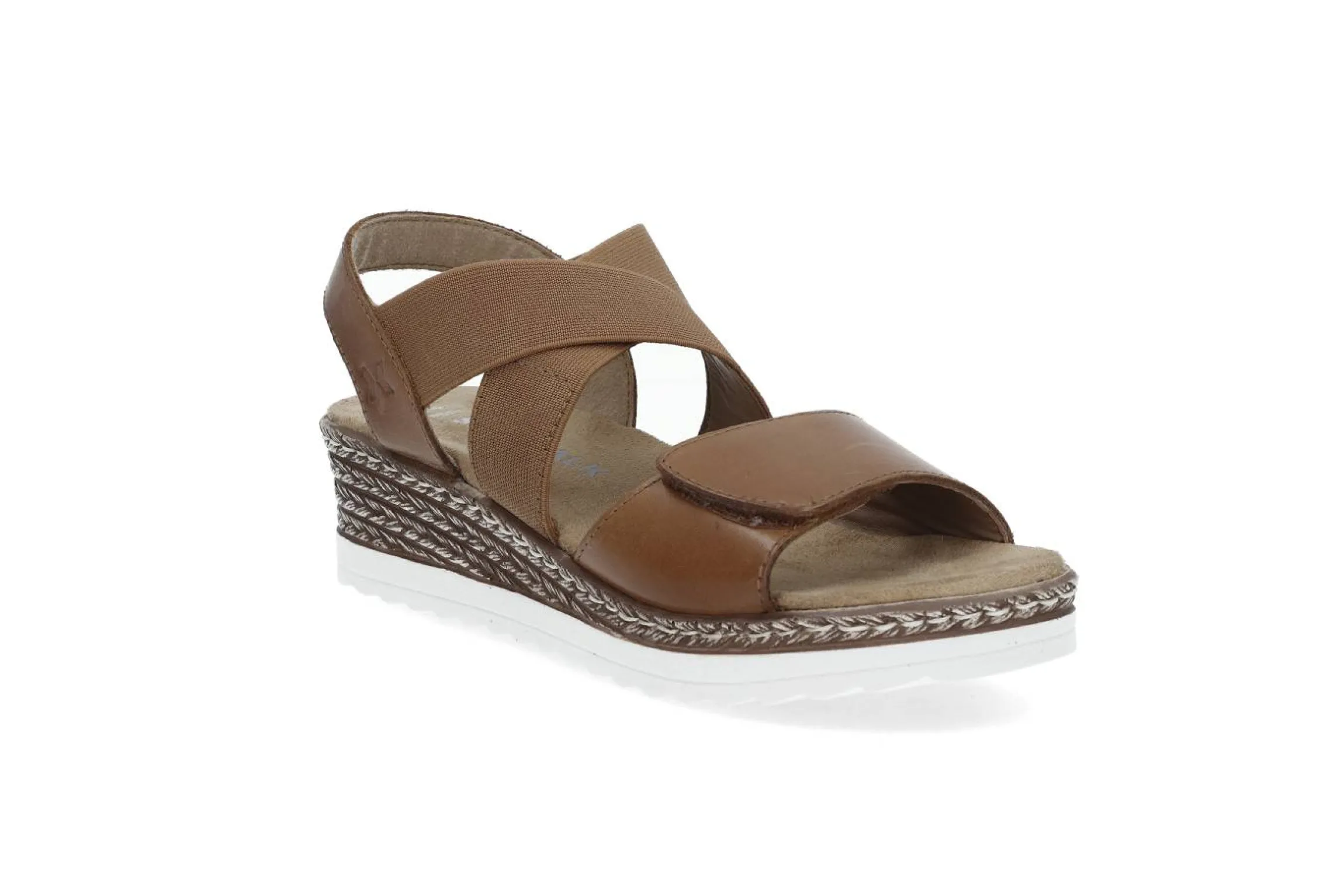 Bekväm sandal i läder