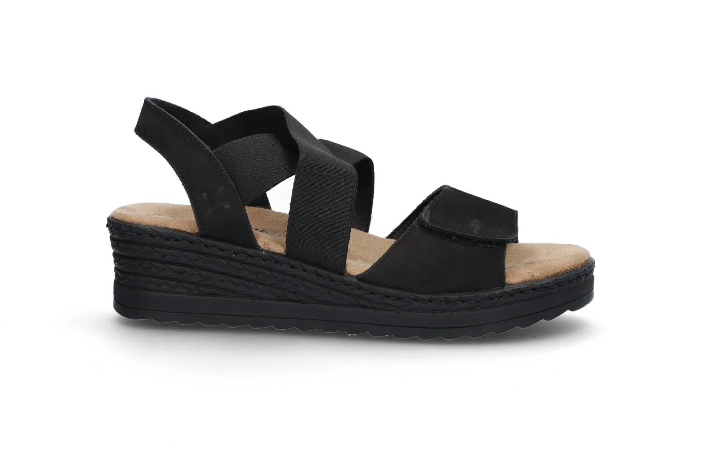 Bekväm sandal i läder