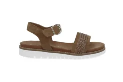 Bekväm sandal i mjukt läder