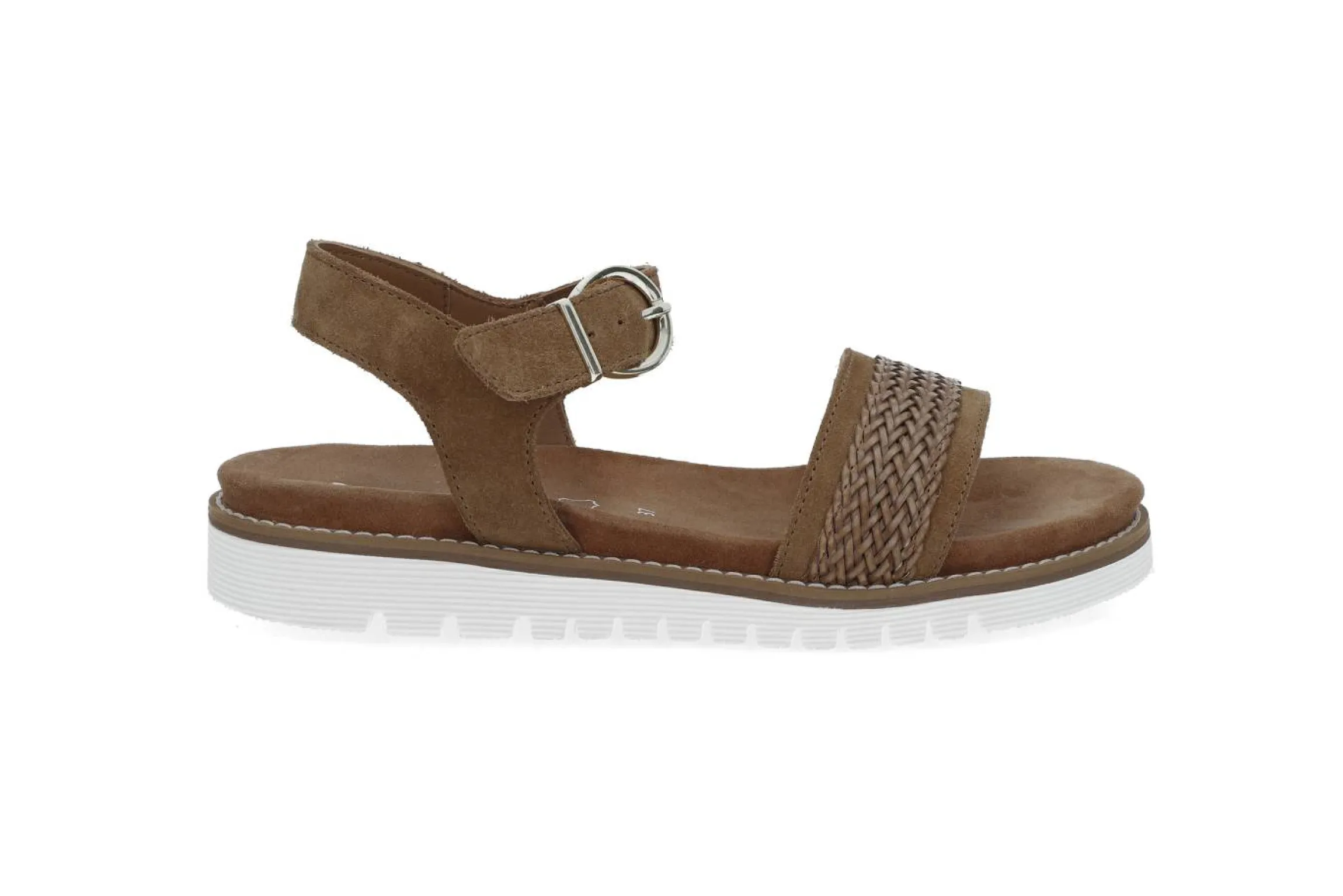 Bekväm sandal i mjukt läder