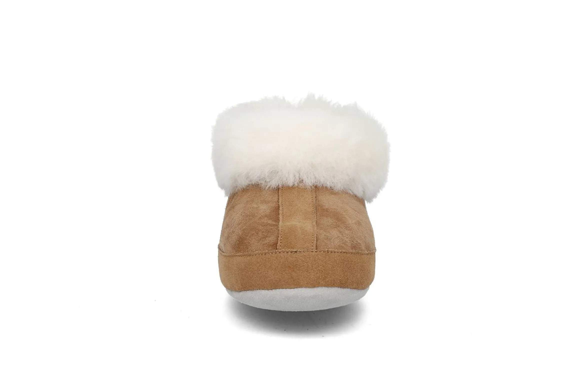 Bekväm toffel med lammepäls