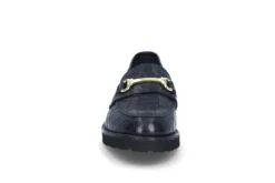 Eleganta loafers i läder