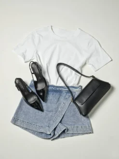 Eleganta slingbackpumps med gelsula