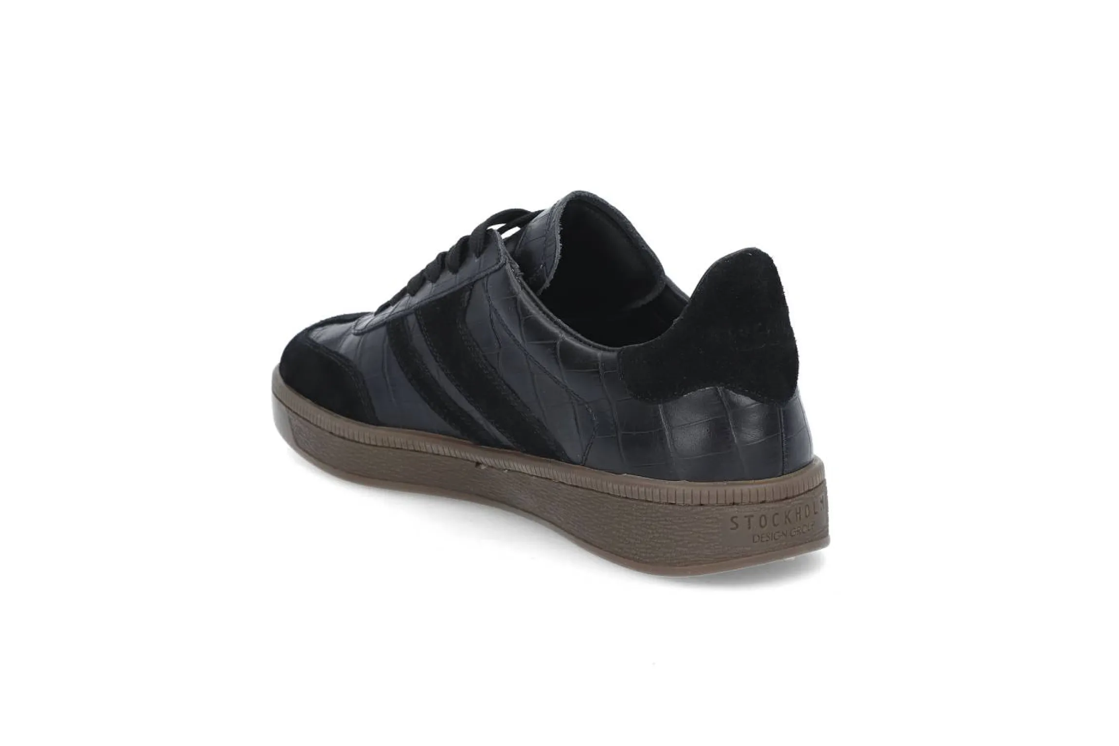 Eleganta sneakers i läder