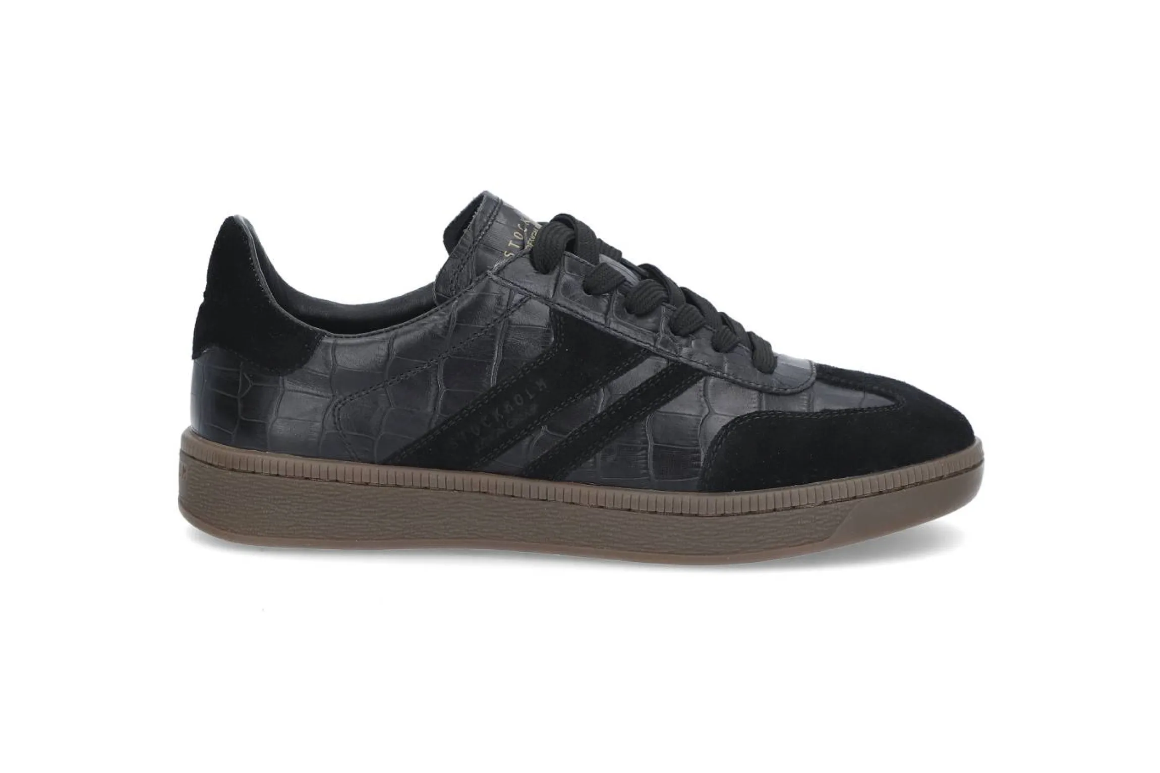 Eleganta sneakers i läder