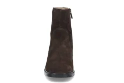 Elegant läderstövlett