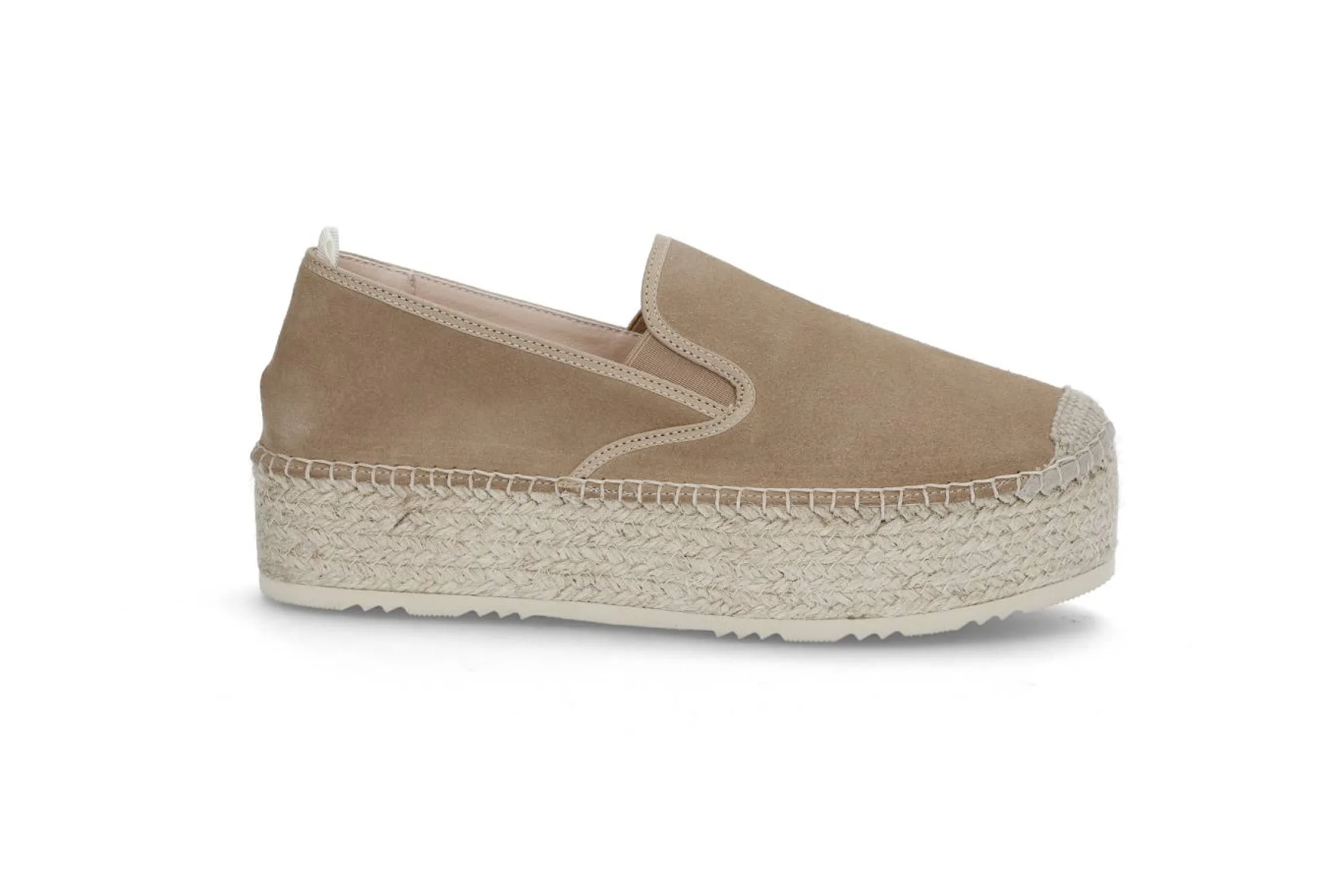 Espadriller i mocka