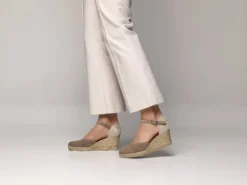 Espadriller i mocka