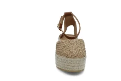 Espadrill med ovandel i raffia