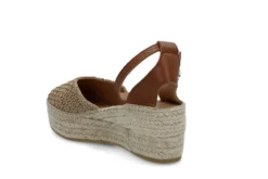 Espadrill med ovandel i raffia