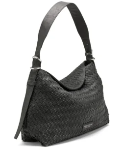 Flätad Tote bag i läder
