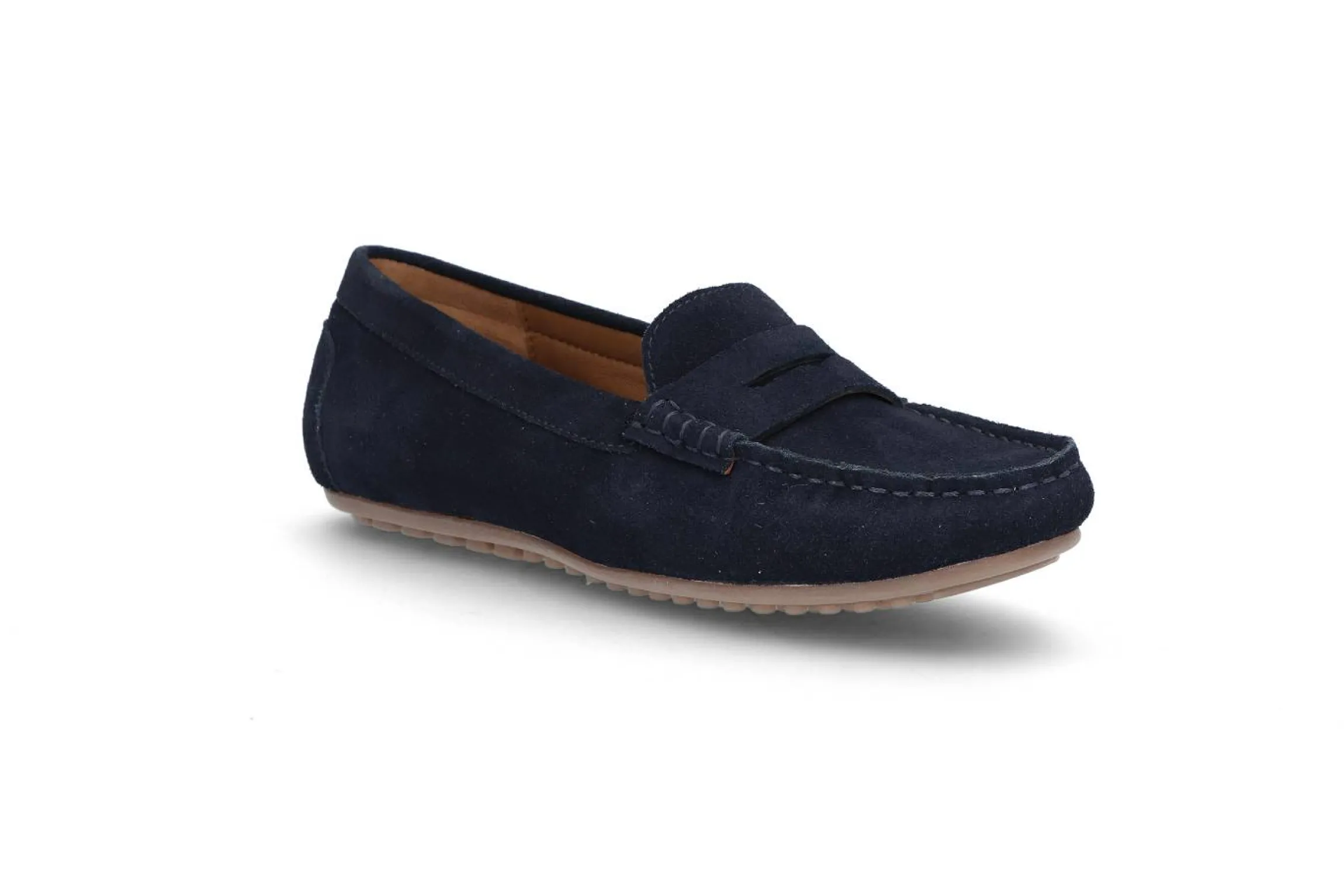 Loafer i mocka för dam
