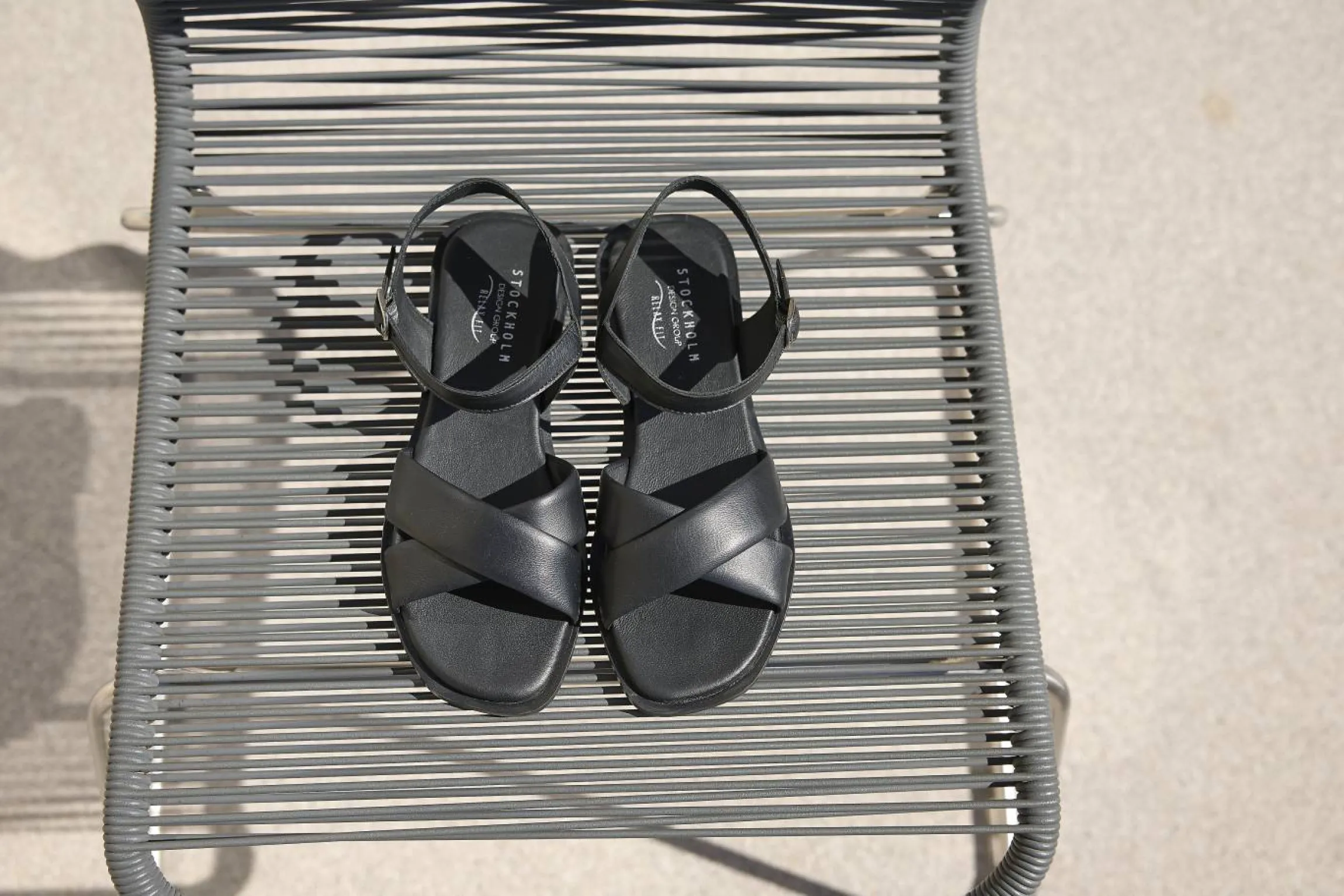 Mjuk lädersandal