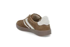 Mockasneakers med päls