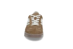 Mockasneakers med päls