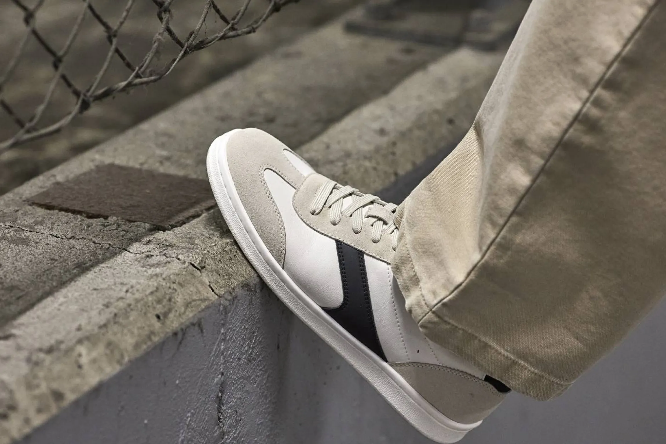 Modern cupsole sneaker