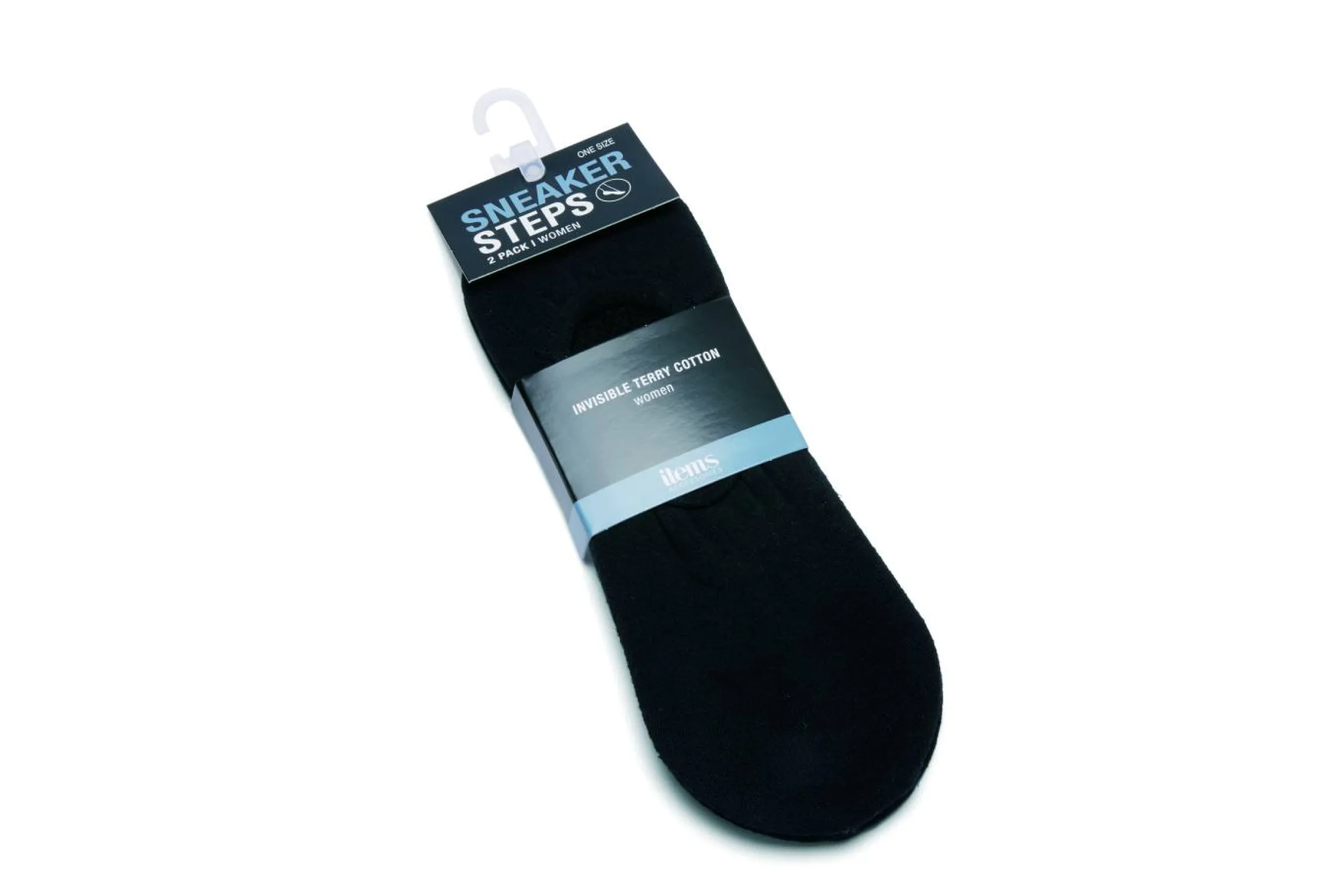 2-pack låga strumpor Dam - Onesize