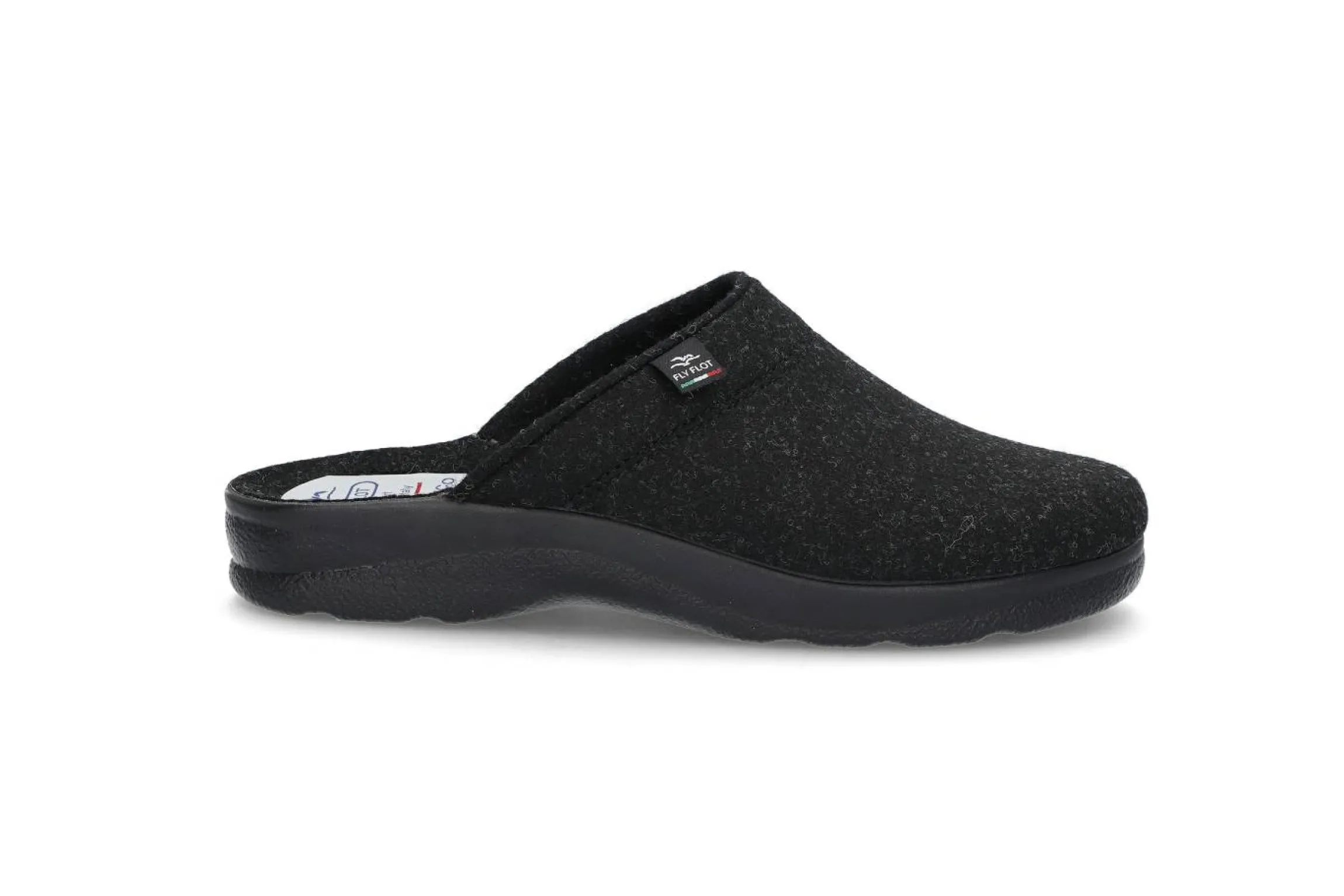 Praktisk slip-in-toffel