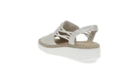 RIEKER 4166 Ginger/Offwhite