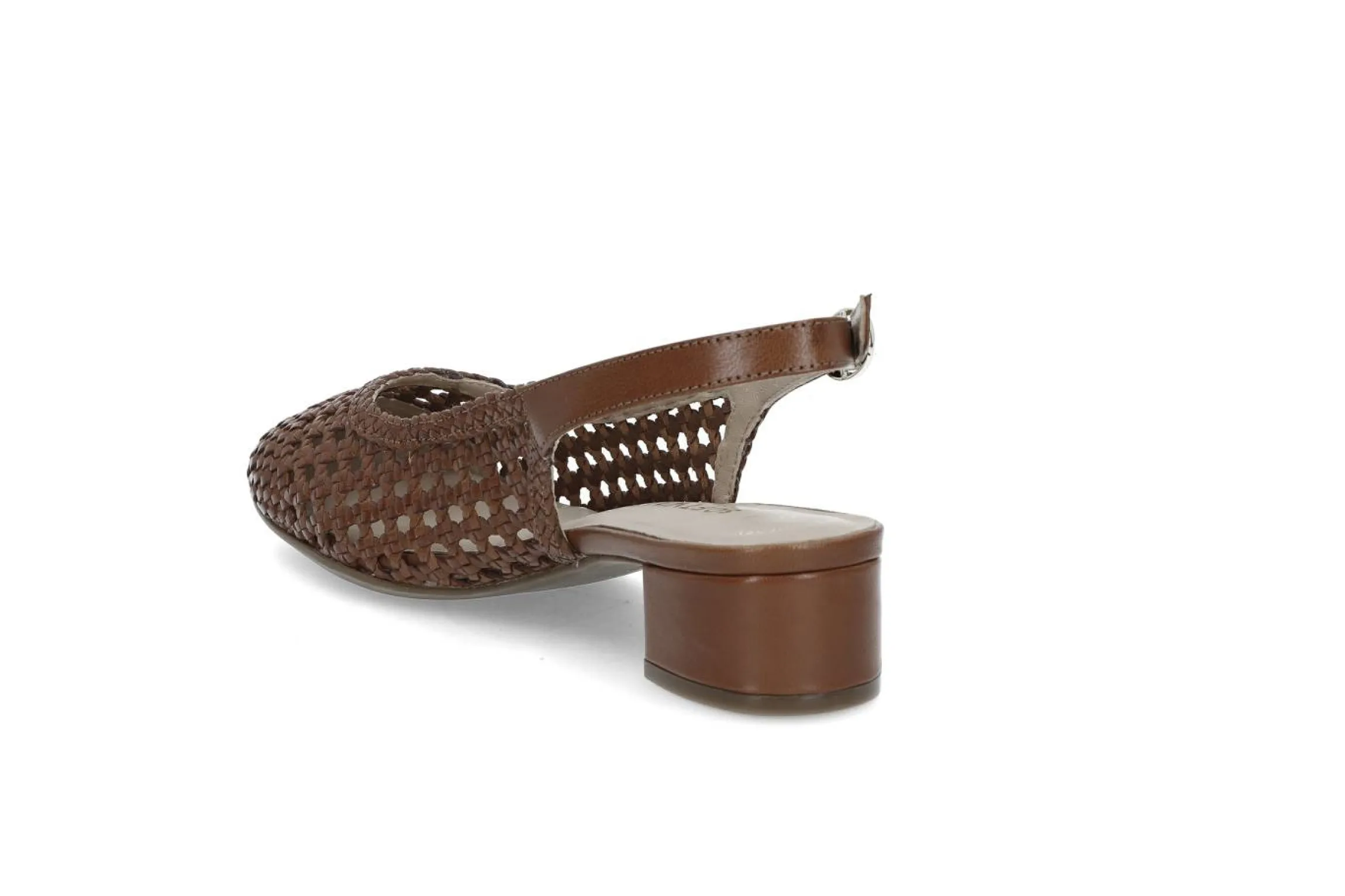Sammanflätad slingback