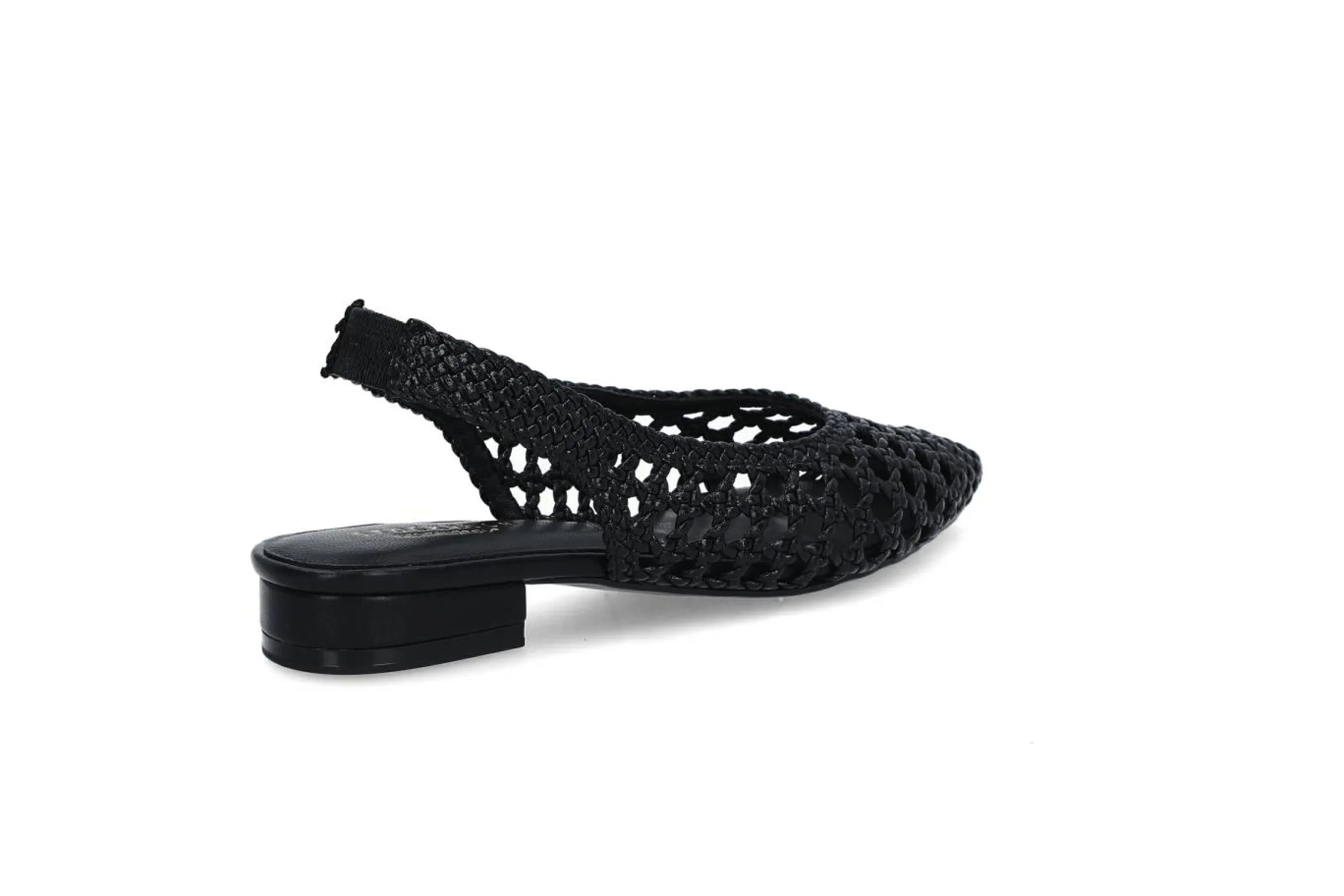 Sammanflätad slingback Pumps