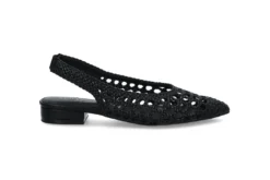 Sammanflätad slingback Pumps