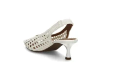Sammanflätad slingback Pumps