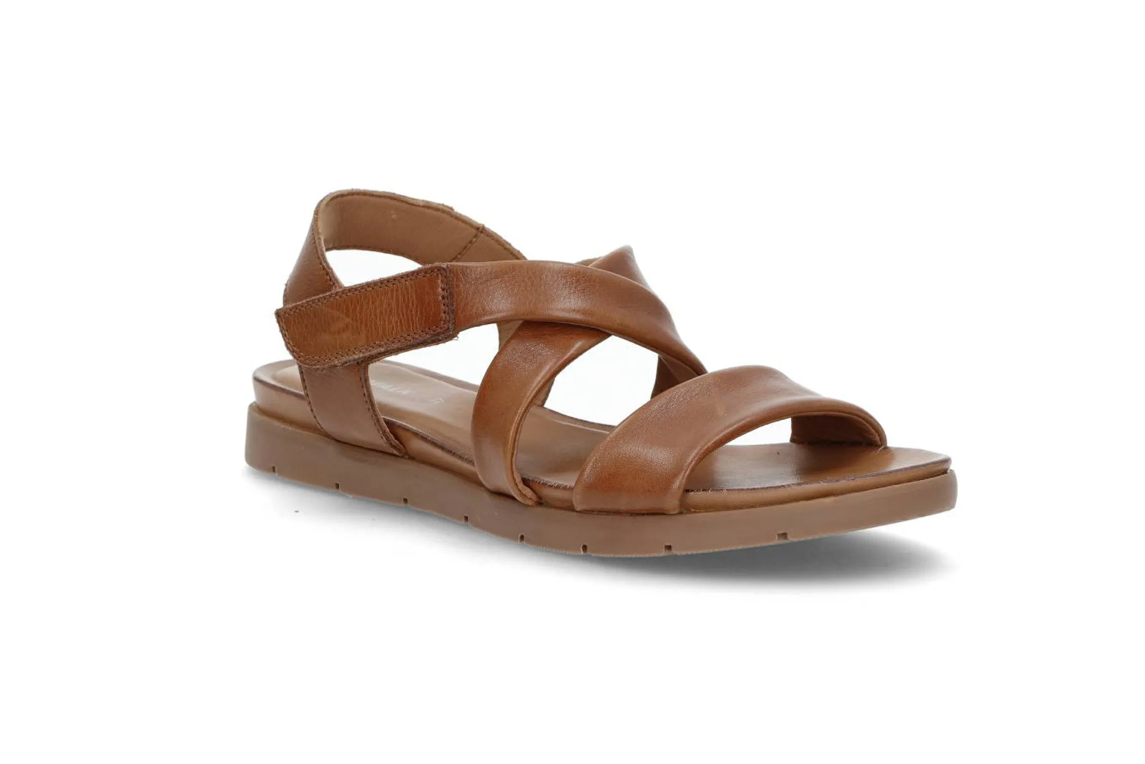 Sandal i mjukt skinn