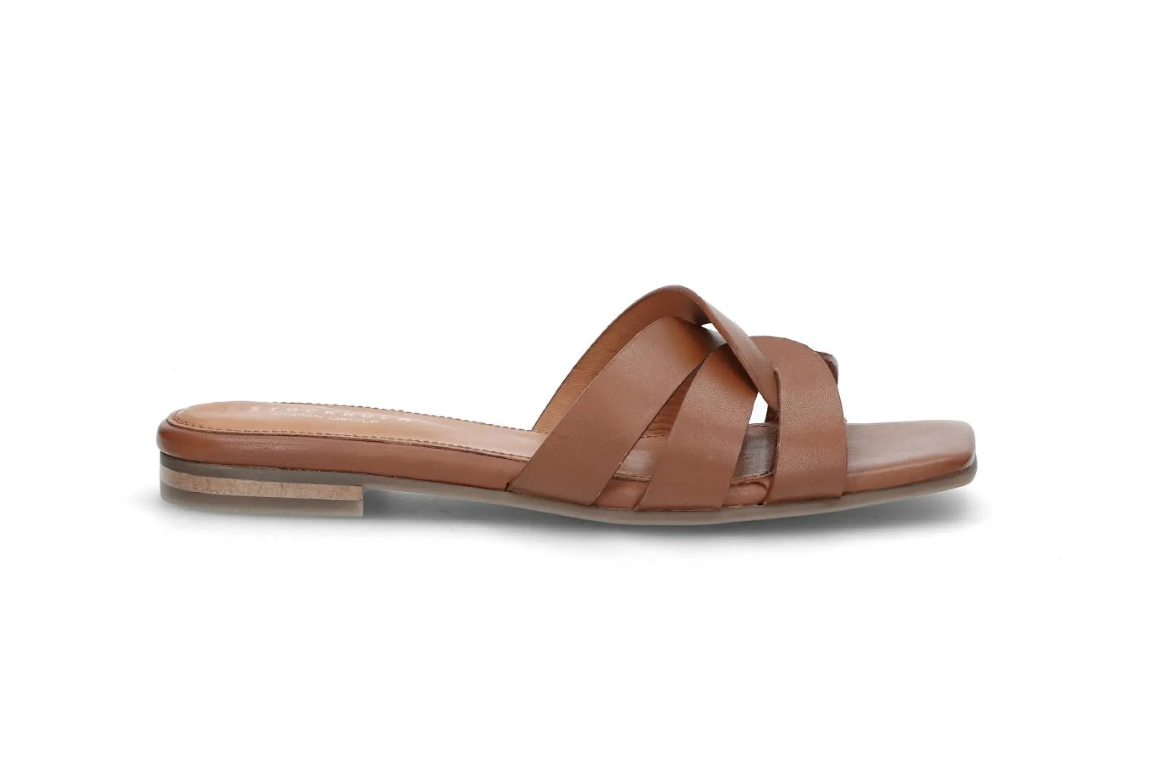 Slip-in lädersandal