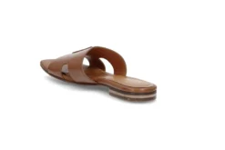 Slip-in lädersandal