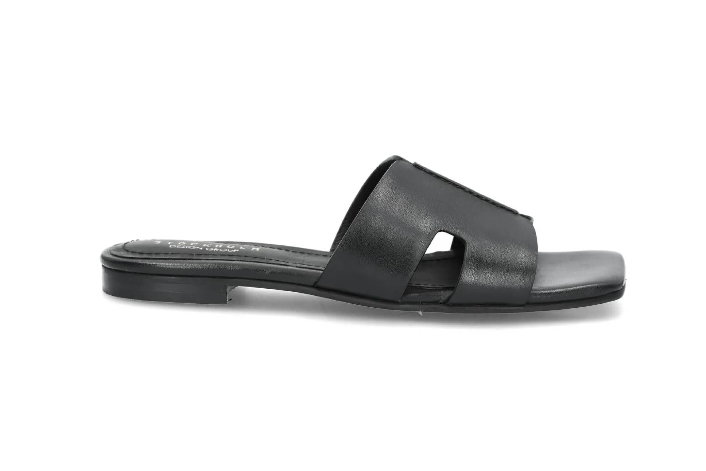 Slip-in lädersandal