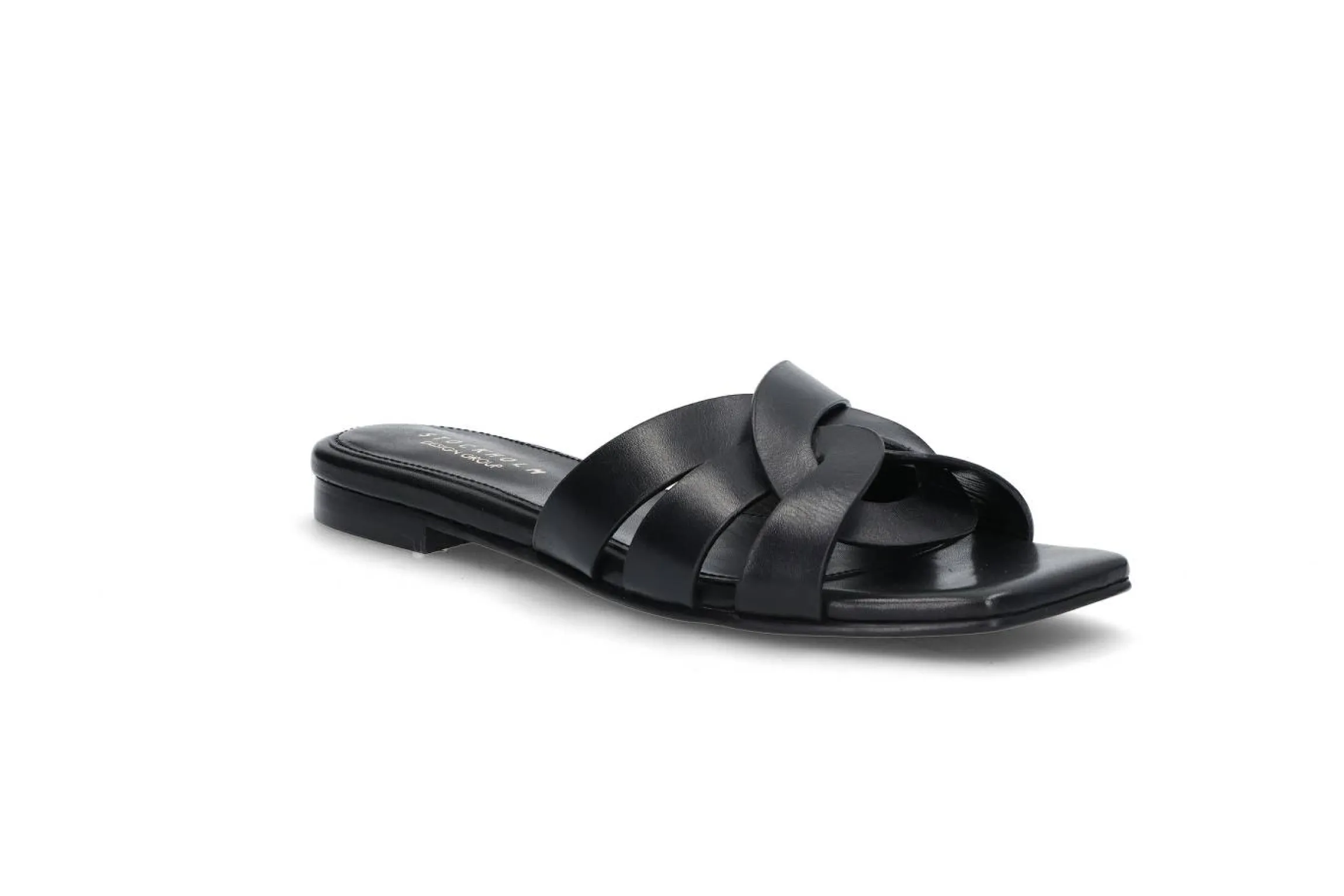 Slip-in lädersandal