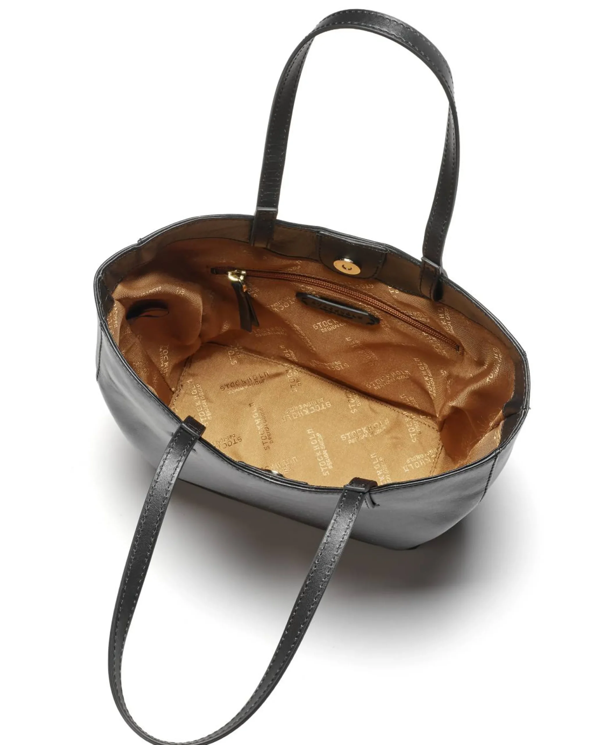 Snygg läderväska