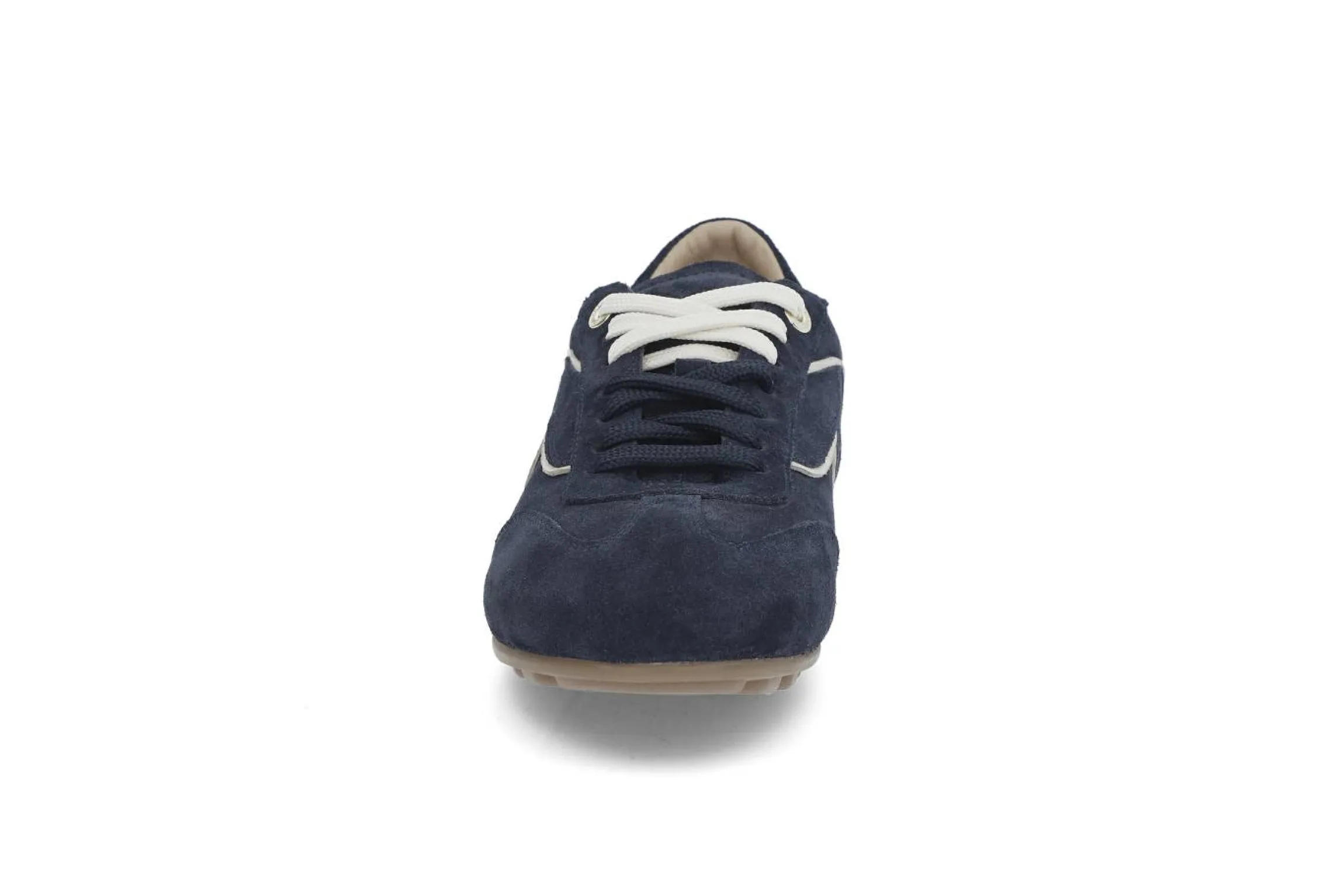 Sportiga sneakers i mocka