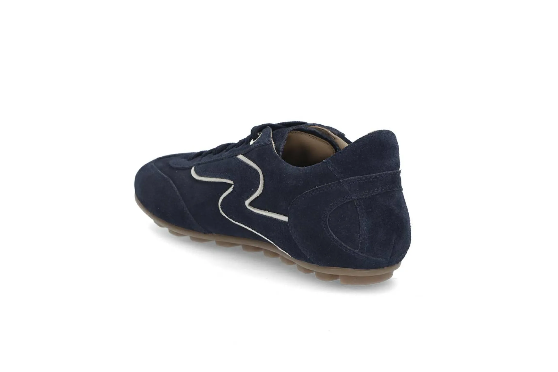 Sportiga sneakers i mocka
