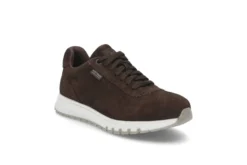 Sportiga sneakers i mockaskinn