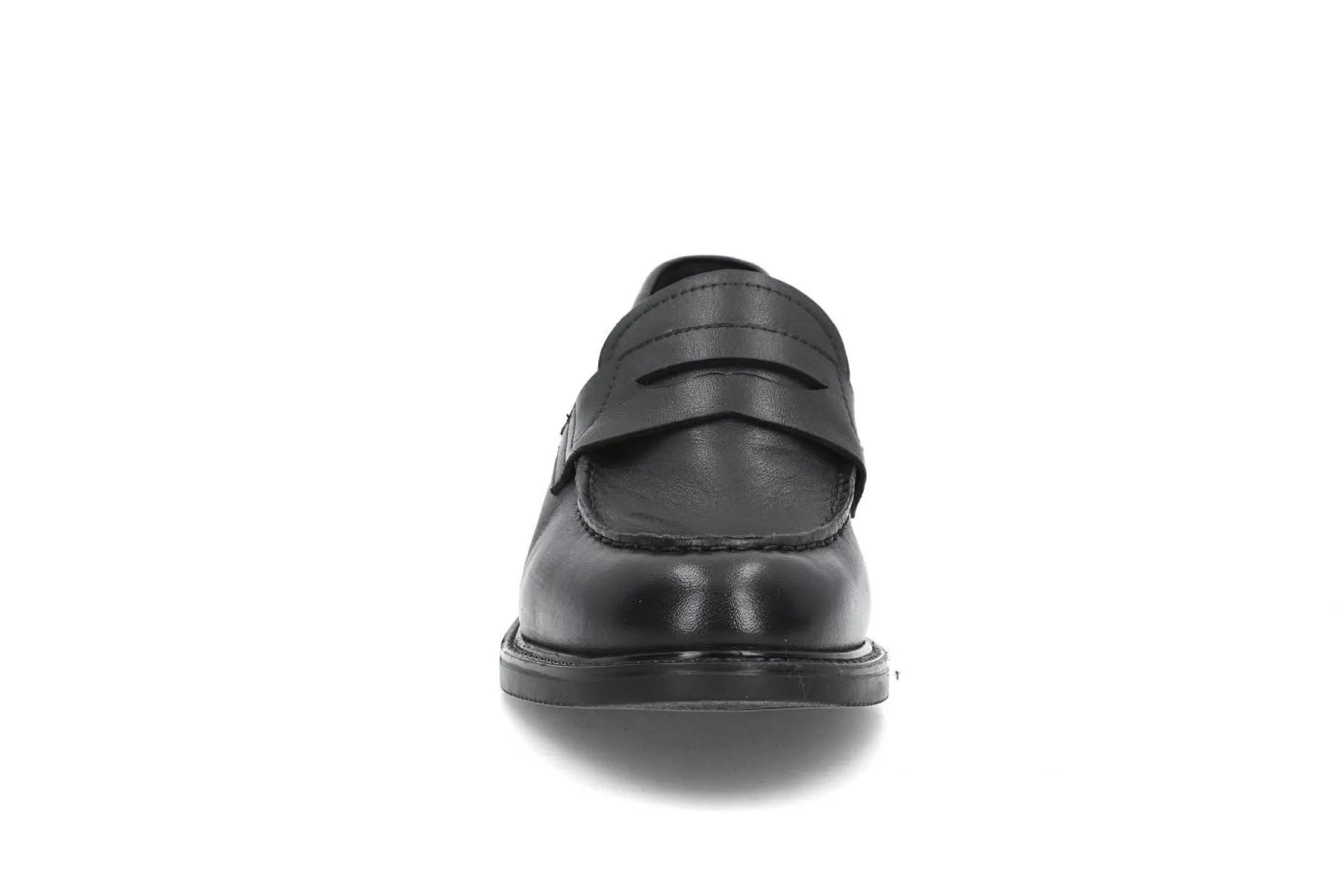 Tidlösa loafers i läder