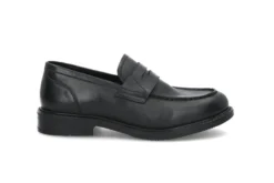 Tidlösa loafers i läder